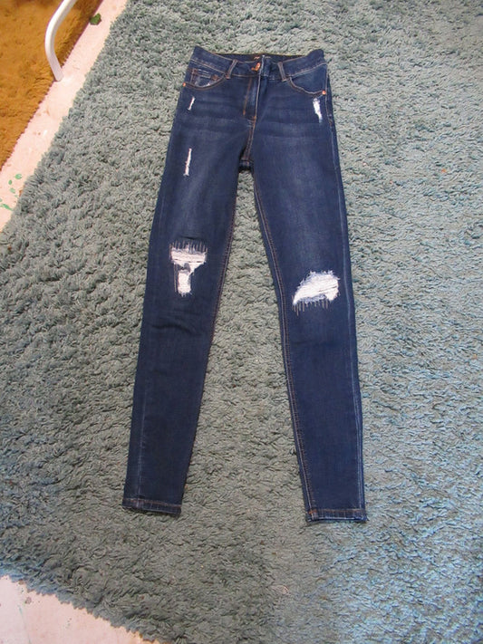 Dark blue skinny jeans