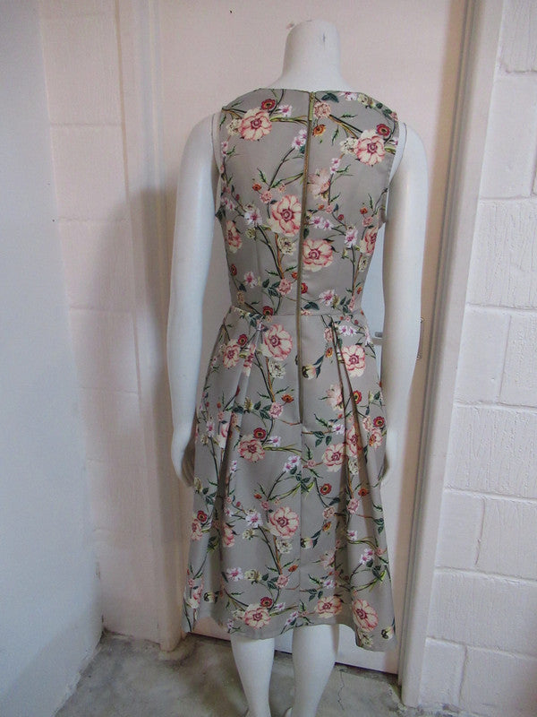 Beautiful floral sleeveless dress