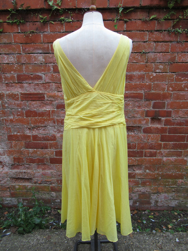 Beautiful yellow dress