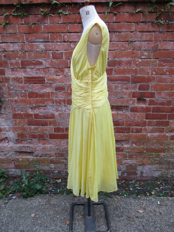 Beautiful yellow dress