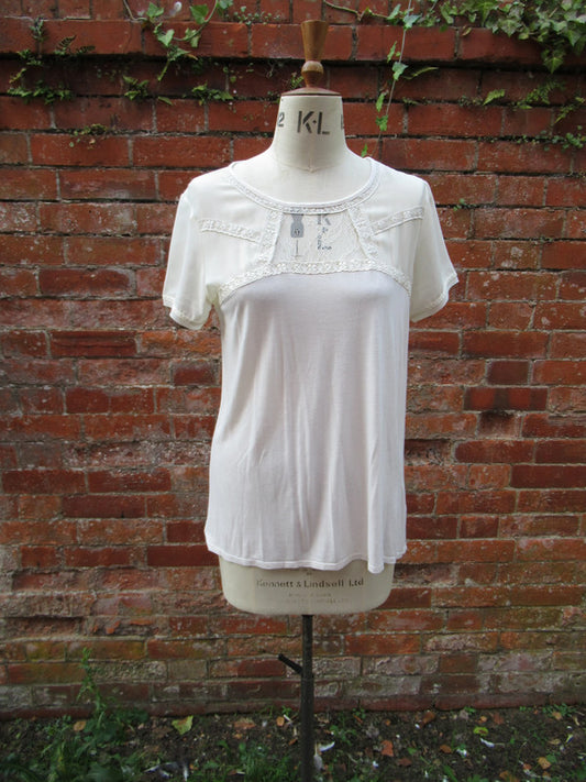 Lovely ivory Jersey top