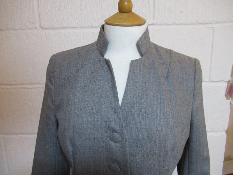 Grey fitted jacket