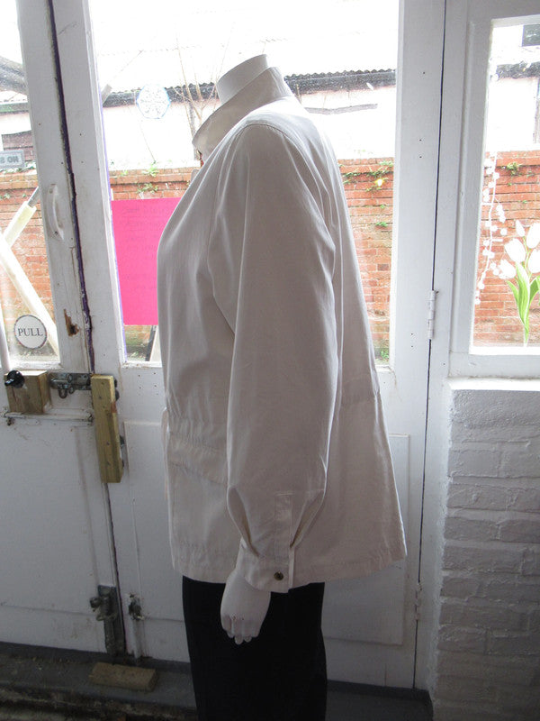 Lightweight cream jacket