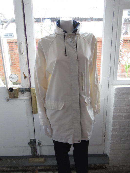 Cream lightweight jacket