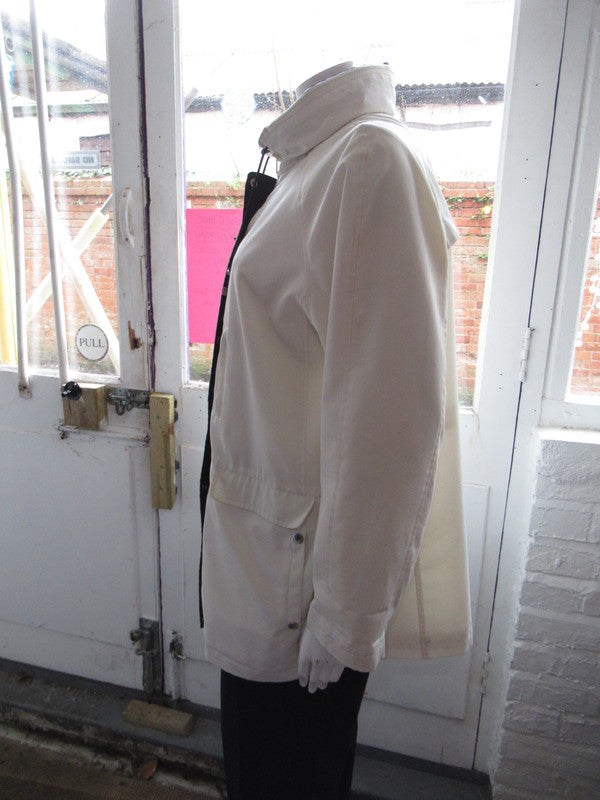 Cream lightweight jacket